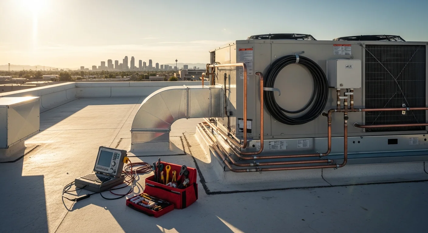 Commercial HVAC system installation and service
