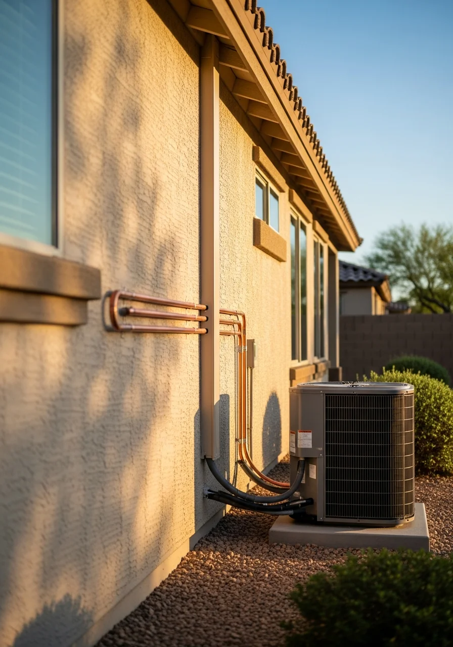 Professional workmanship detail on a Chandler property exterior.