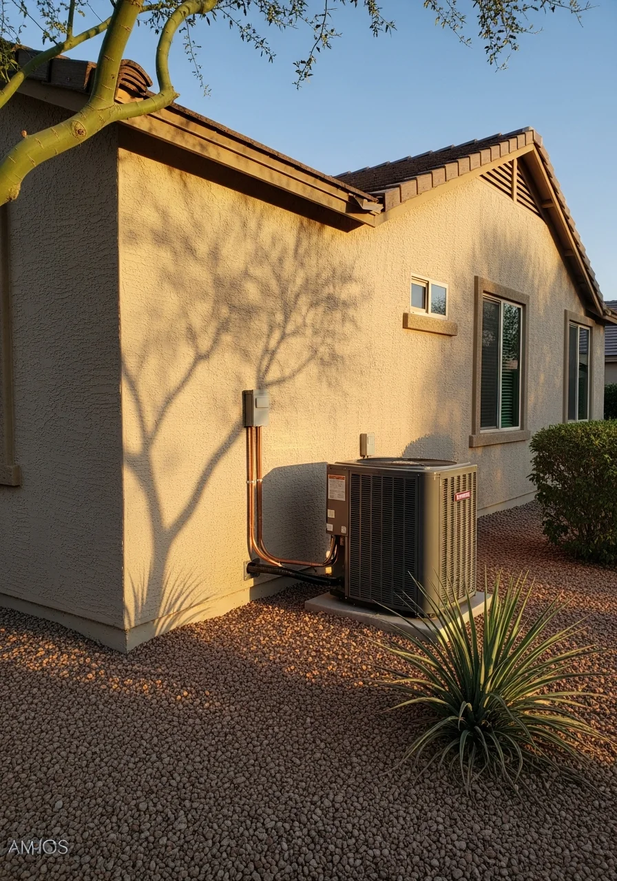 Quality construction detail on a Queen Creek property exterior.